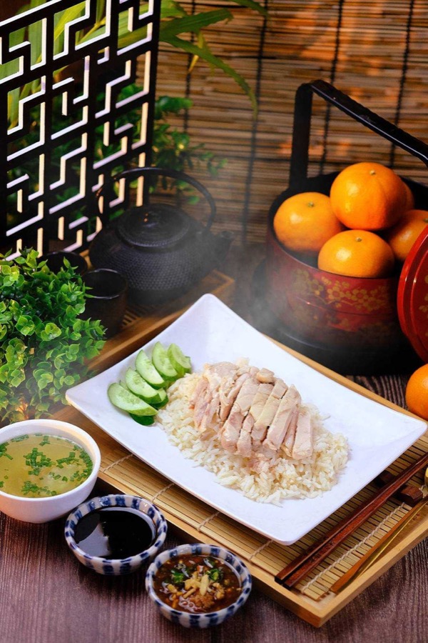 ข้าวมันไก่ต้ม